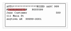 Account Number